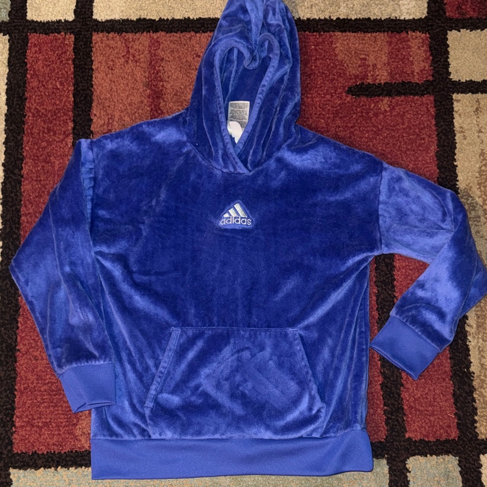 Youth Adidas Cozy‎ Fleece Pullover Hoodie